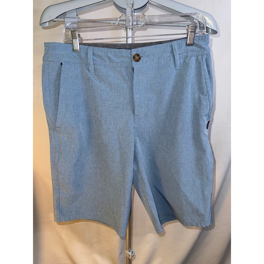 ONeill Hybrid Hyperdry Shorts Mens 30 Blue Heathered Quick Dry Swim Walk Shorts